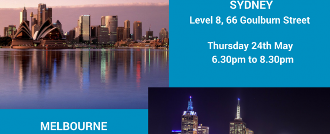 Melbourne and Sydney information nights
