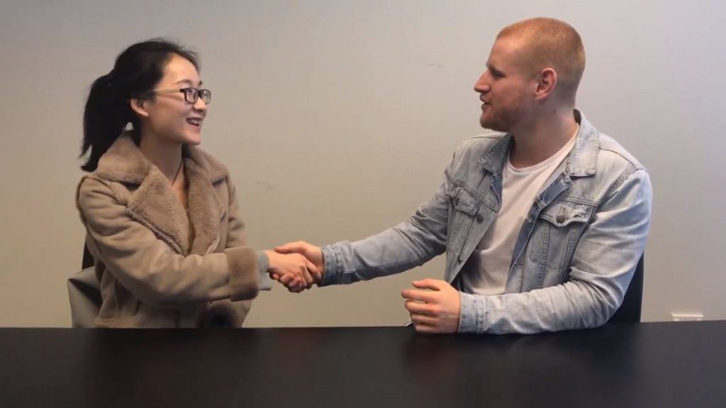 Mia now has a front-end developer position to start her career!