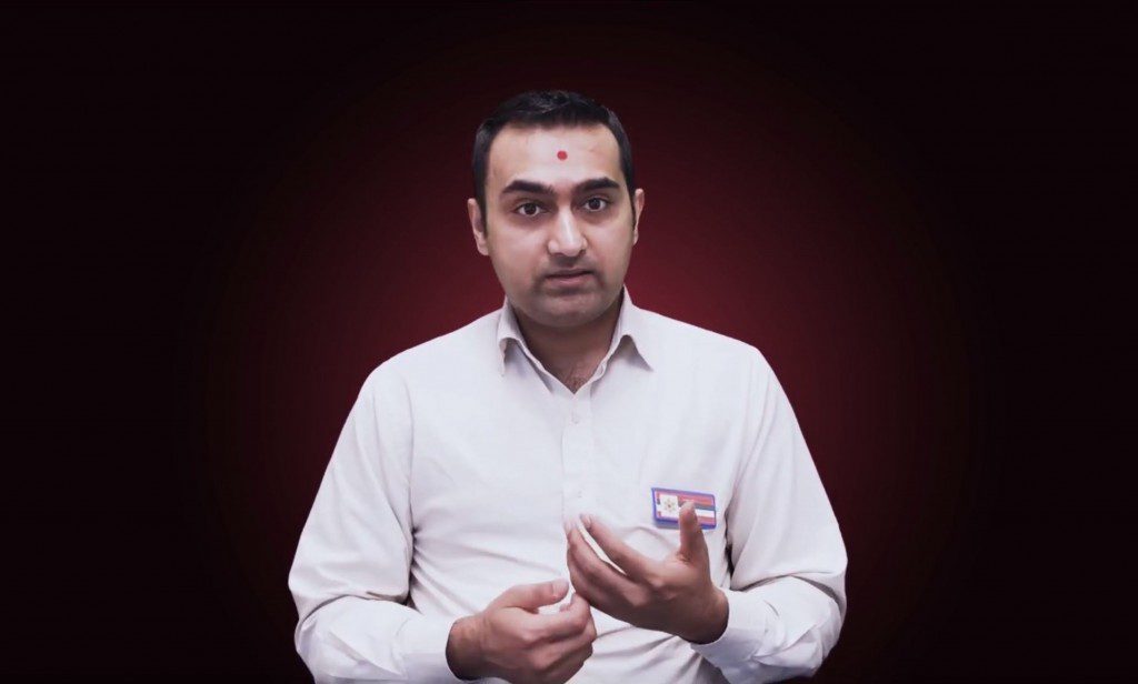Jigs purposely dressed up for doing his testimonial for IC after securing a test analyst position at one of the largest testing consulting firm in Australasia.