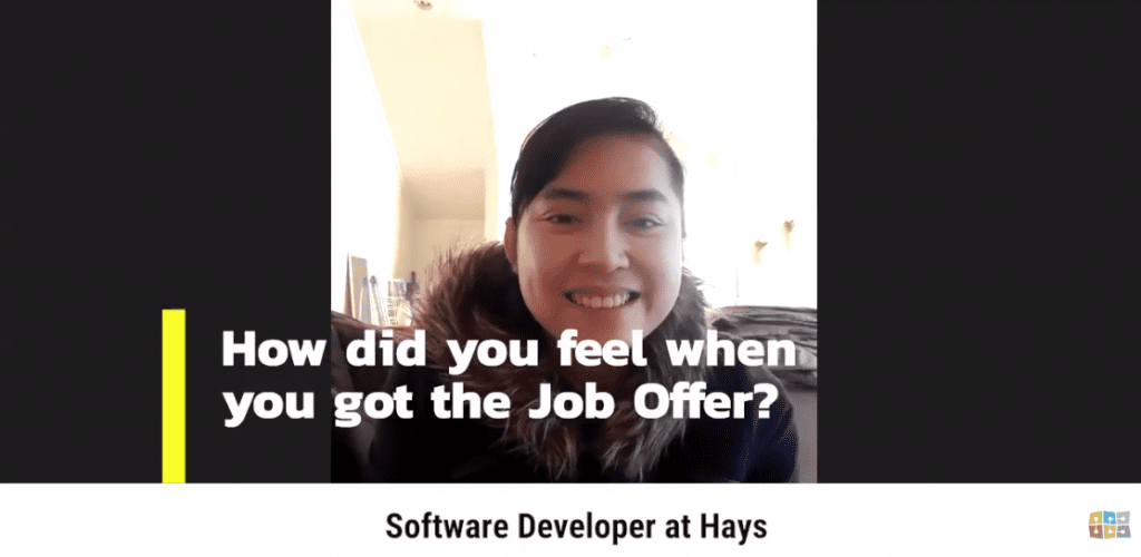 Recent Graduate Ann Le finds her first job as a software developer