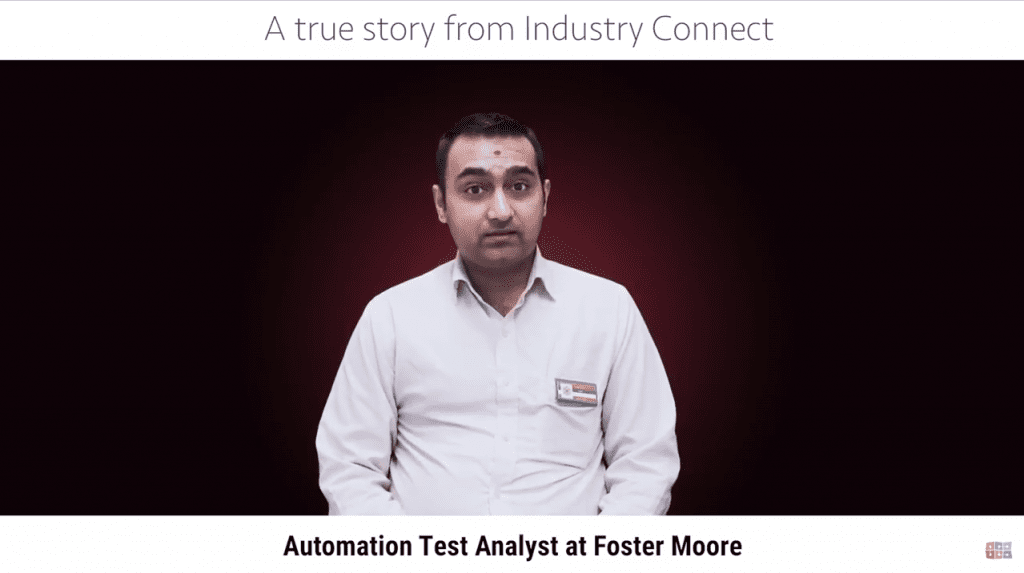 There’s a new automation test analyst in the world thanks to us!