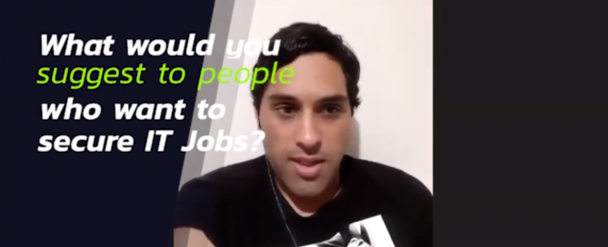 Balraj's advice for software developers