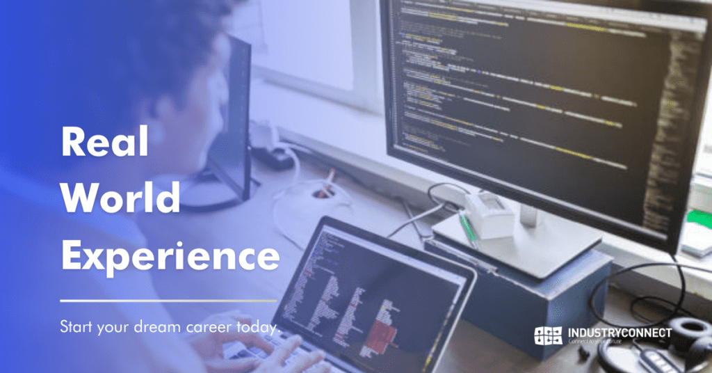 Only real-world experience gets you a real-world job!