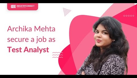 Archika Mehta just secured a job as Test Analyst