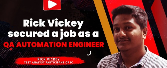 QA automation engineer.