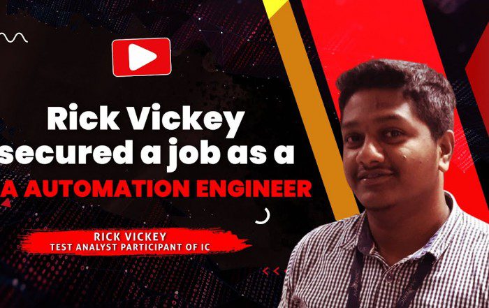 QA automation engineer.