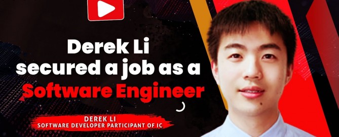 We helped Derek find a job as a software engineer!