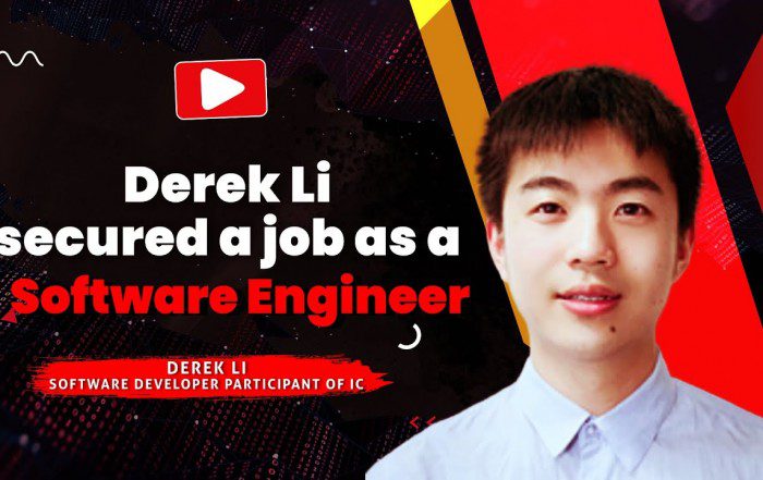 We helped Derek find a job as a software engineer!