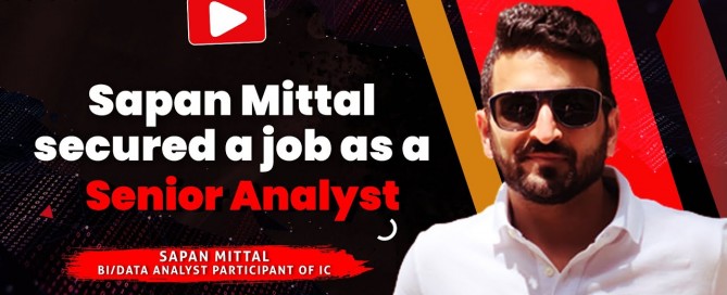 sapan senior analyst