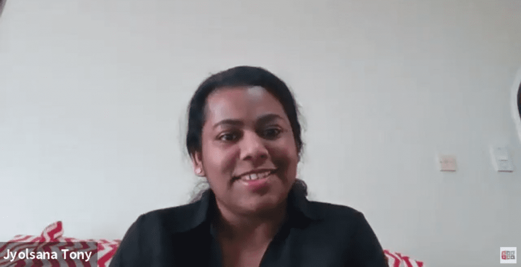 Jyothsna Thekkekara secured a job as a BI Developer!