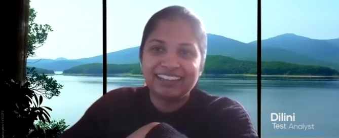 Dilini landed a job as a Test Analyst