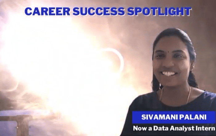 Sivamani Junior Data Analyst job