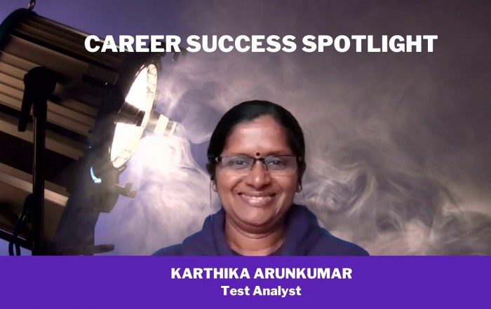 karthika job as a test analyst